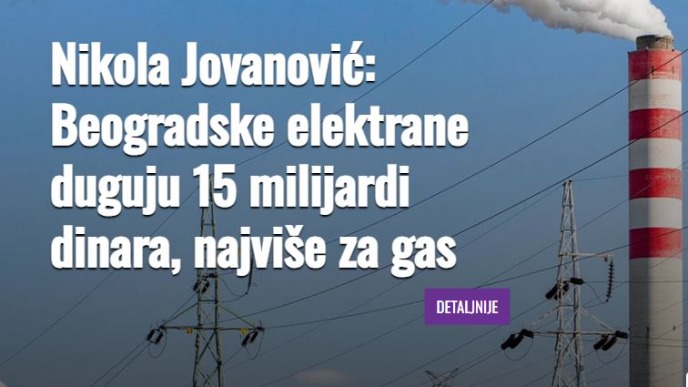 Beogradska preduzeća dužnici